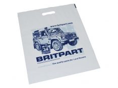 BRITPART BRANDED CARRIER BAGS PACK OF 50