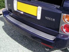 REAR BUMPER COVER-STAINLESS STEEL