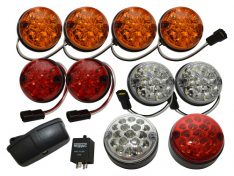 DELUXE COLOURED LENS LED LIGHT KIT