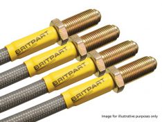 STAINLESS BRAKE HOSE KIT + 40