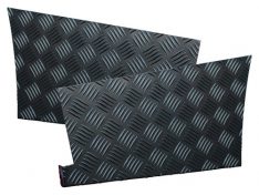 REAR WING PROTECTORS 110 BLACK