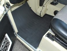 RUBBER MAT SET FRT SERIES II/III