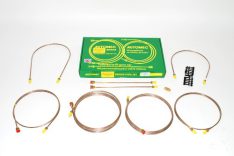 BRAKE PIPE SET DEFENDER CSW (130) 1994 LA> RHD