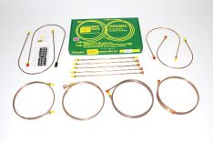 BRAKE PIPES R.ROVER NON ABS FROM DA 1987 (FRONT VALVE)