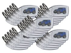 BRITPART KEYRING - PACK OF 25