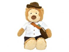 LR ADVENTURE BEAR - LIGHT BROWN