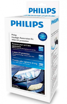 Philips Headlight Restoration Kit with UV protection